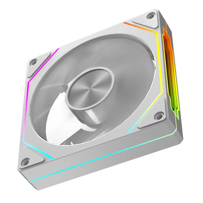 OEM PRISM 5 PRO Computer Chassis Fan 12cm ARGB 4 Pin PWM Quiet Cooling Fan 12V Large Air Volume 45.2CFM/800-1600RPM