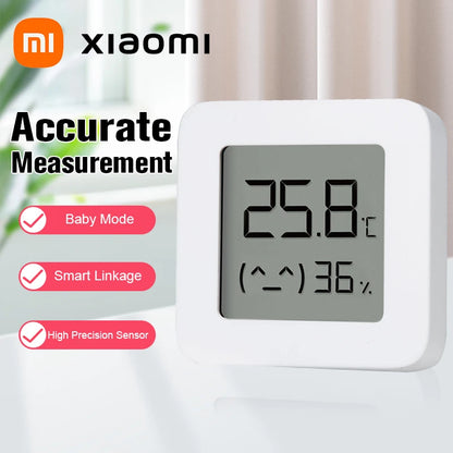 Hygrometer Bluetooth Thermometer Hygrometer 2 Wireless Smart Electric Digital Thermometre Humidity Sensor Home with Mijia App