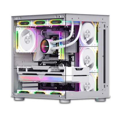 OEM PRISM 5 PRO Computer Chassis Fan 12cm ARGB 4 Pin PWM Quiet Cooling Fan 12V Large Air Volume 45.2CFM/800-1600RPM