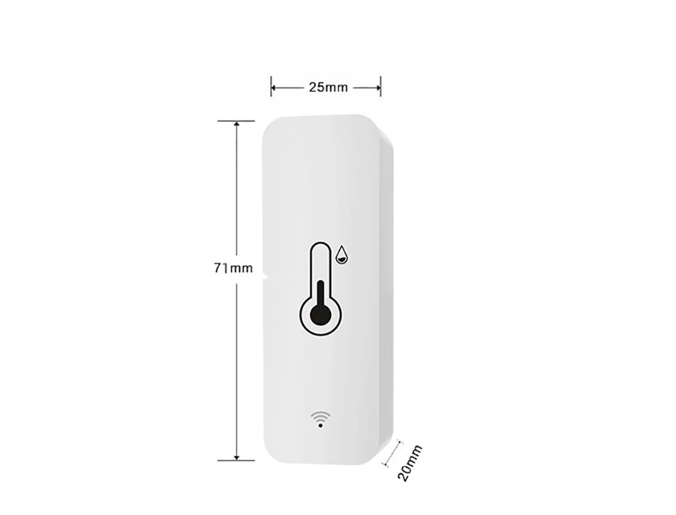 Tuya BT Smart Temperature Humidity Sensor Indoor Hygrometer Bluetooth-Compatible APP Remote Control Works With Alexa Google Home